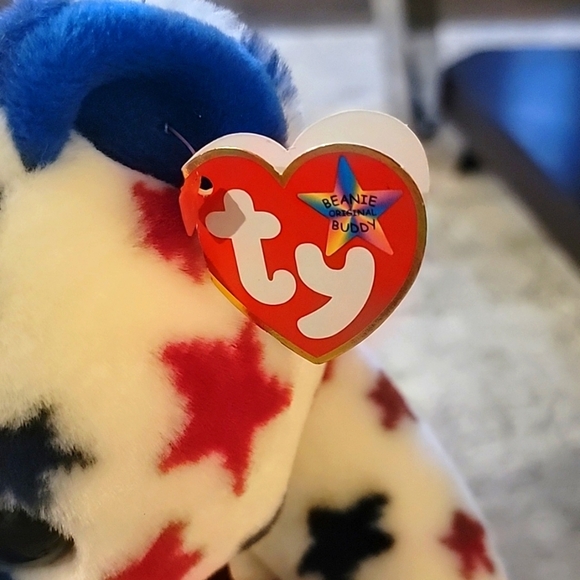 (J3) Ty Blue 2003 large bear - Picture 4 of 7